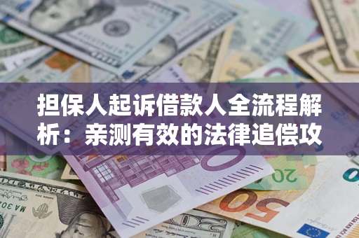武汉担保人起诉借款人全流程解析：亲测有效的法律追偿攻略