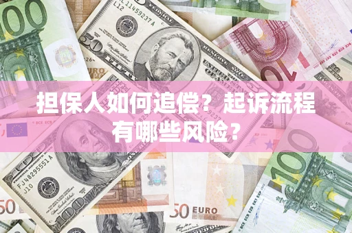 武汉担保人如何追偿？起诉流程有哪些风险？
