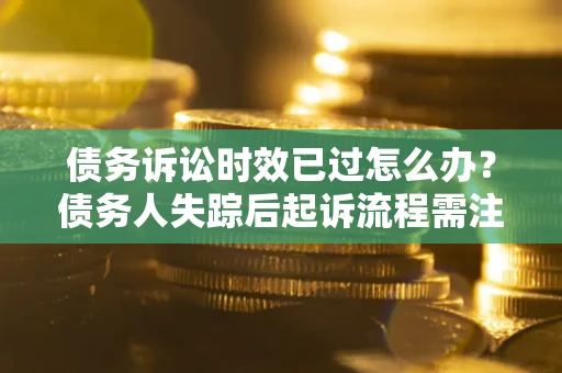武汉债务诉讼时效已过怎么办？债务人失踪后起诉流程需注意什么？