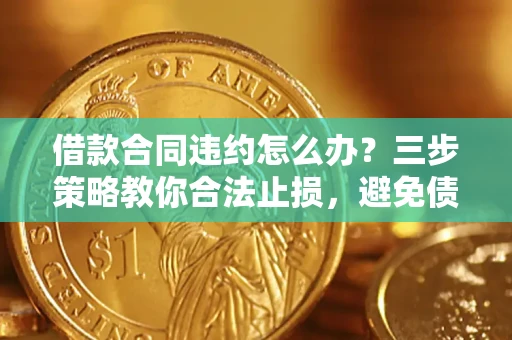 武汉借款合同违约怎么办？三步策略教你合法止损，避免债务危机升级
